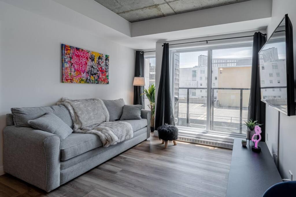 Condo 2 Ch - 500M Vieux-Quebec & Gym Esterno foto