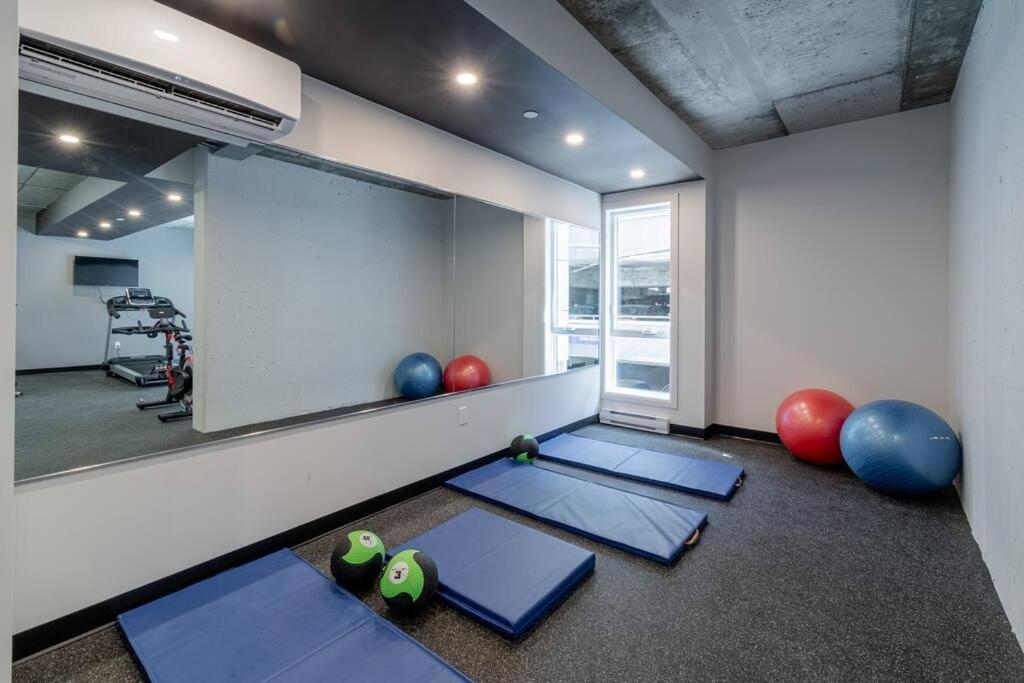 Condo 2 Ch - 500M Vieux-Quebec & Gym Esterno foto