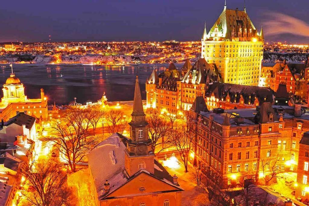 Condo 2 Ch - 500M Vieux-Quebec & Gym Esterno foto